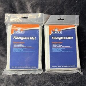 Fiberglass Mat repair 9sq. ft by Elmer's Superior strength P6489 2 Pack New